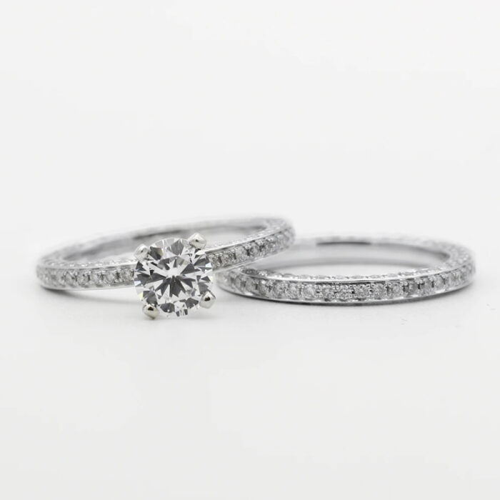 Couple Silver Ring Diamond - Image 1